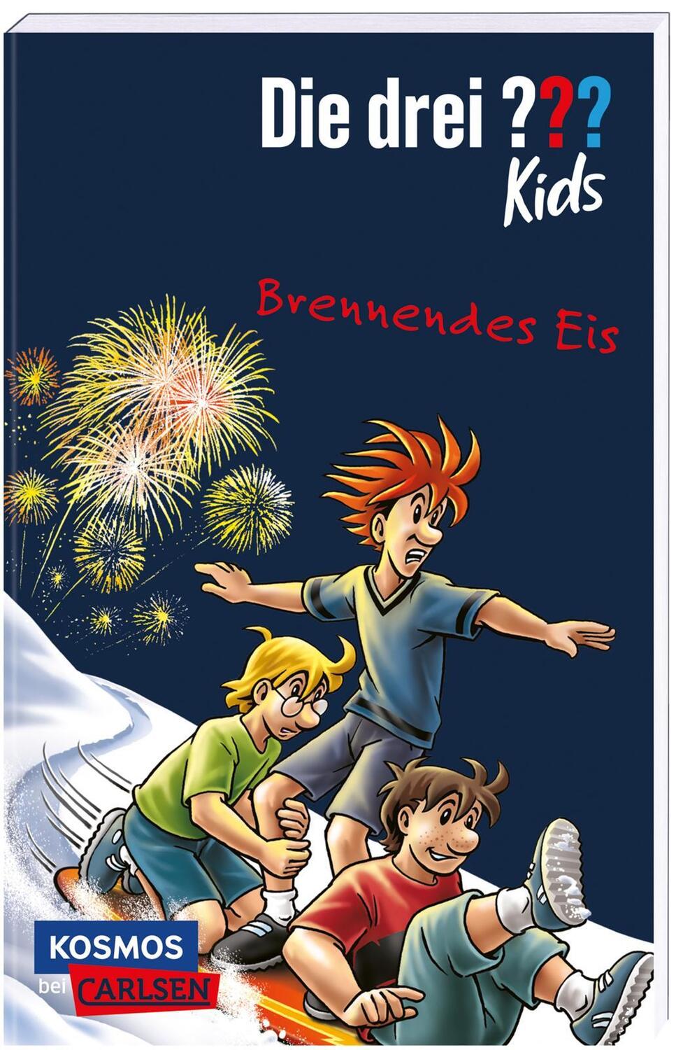 Cover: 9783551320353 | Die drei ??? kids 40: Brennendes Eis | Ulf Blanck | Taschenbuch | 2021