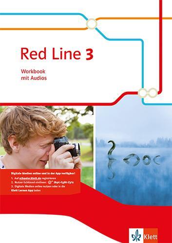 Cover: 9783125487833 | Red Line 3. Workbook mit Audios Klasse 7 | Bundle | 1 Broschüre | 2016