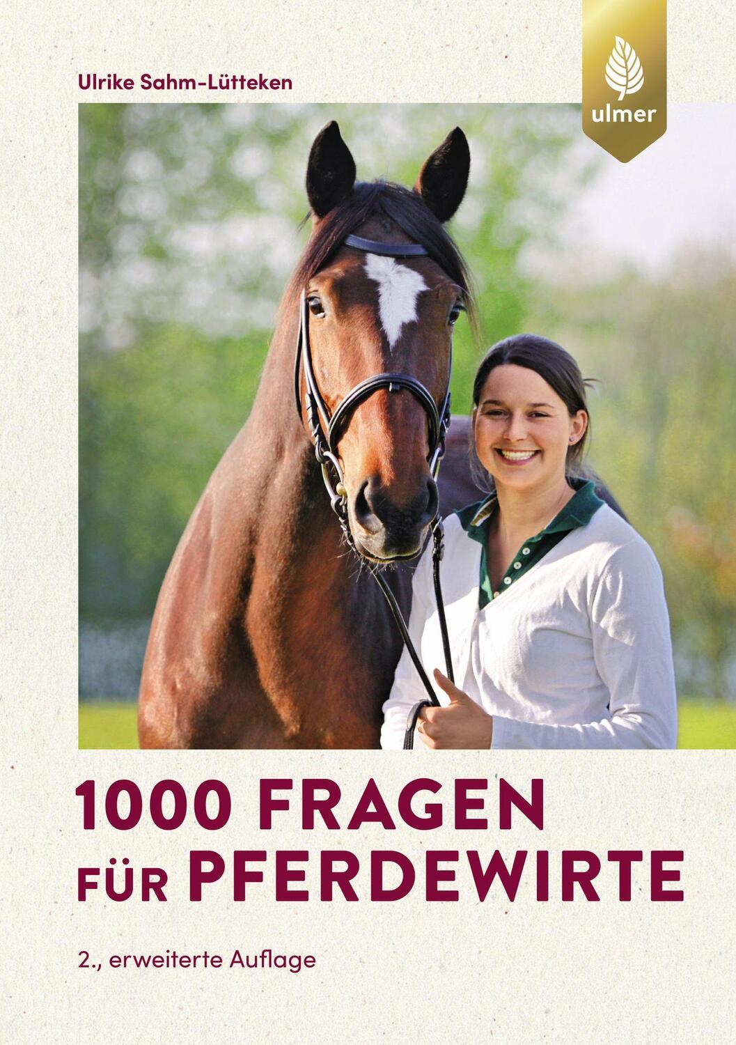 Cover: 9783818607272 | 1000 Fragen für Pferdewirte | Ulrike Sahm-Lütteken | Taschenbuch