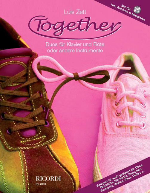 Cover: 9790204228393 | Together | Luis Zett | Buch + CD | Ricordi Berlin | EAN 9790204228393