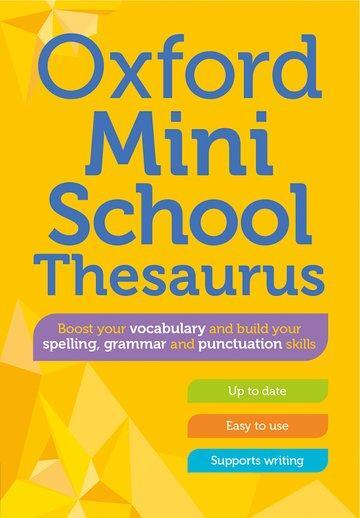 Cover: 9780192784179 | Oxford Mini School Thesaurus | Oxford Dictionaries | Taschenbuch