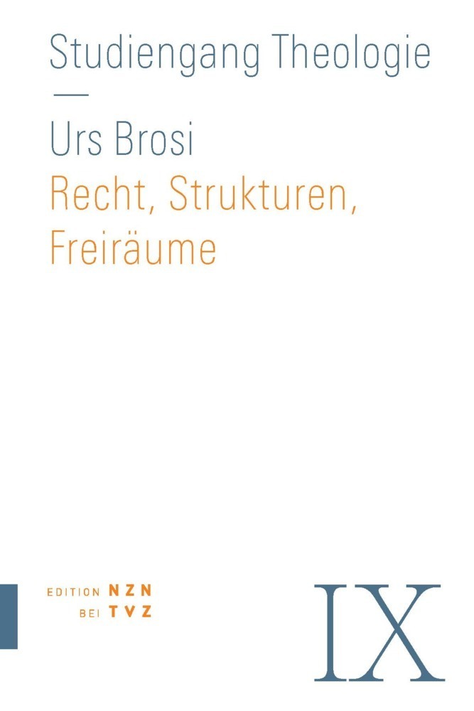 Cover: 9783290200626 | Recht, Strukturen, Freiräume | Kirchenrecht | Urs Brosi | Taschenbuch