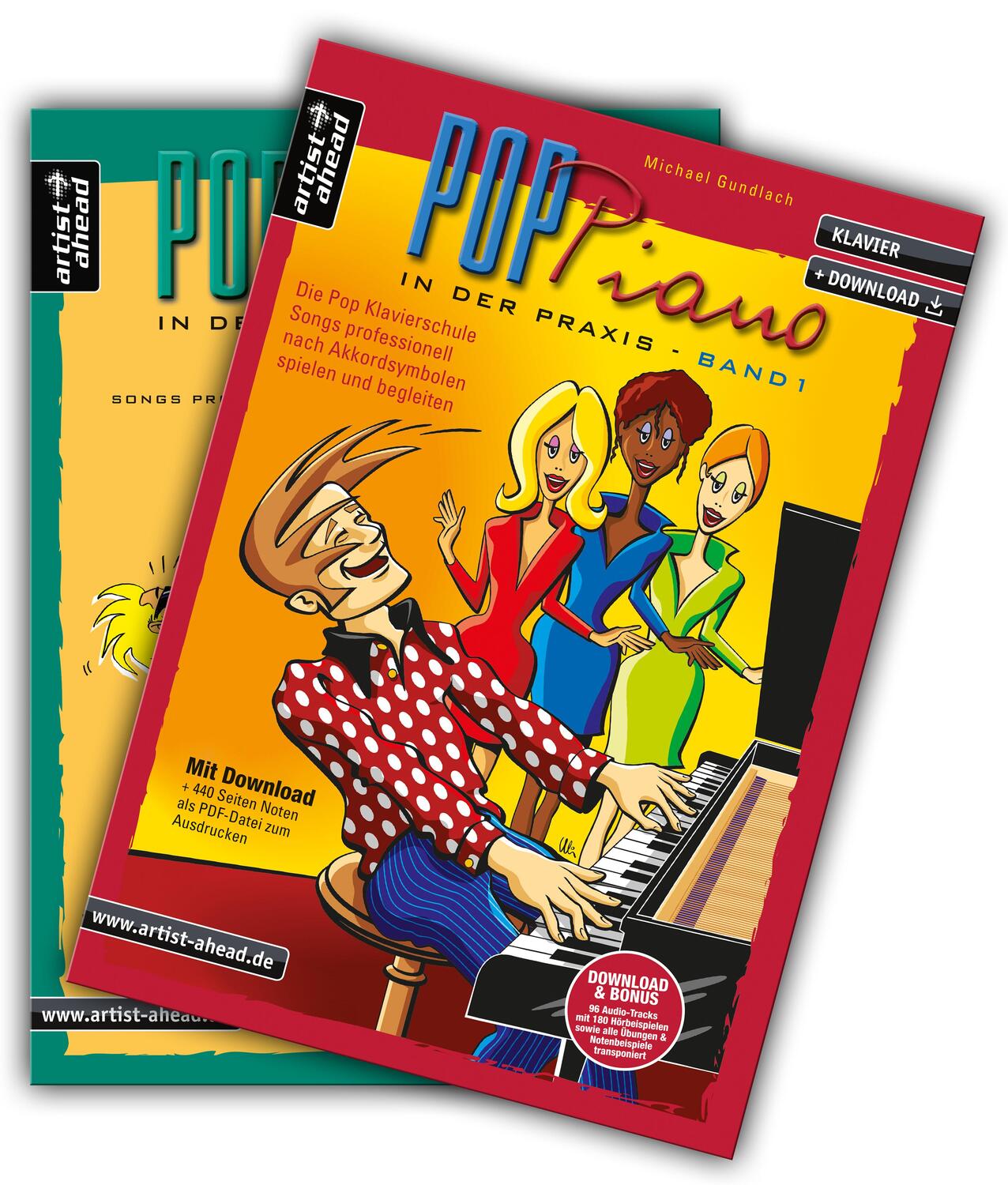 Cover: 9783866421134 | Pop-Piano in der Praxis - Band 1 &amp; 2 - Set | Michael Gundlach | Buch