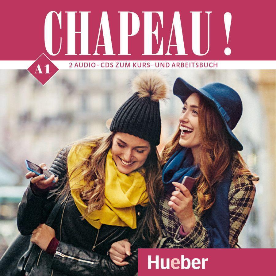 Cover: 9783190434343 | Chapeau ! A1 | 2 Audio-CDs zum Kurs- und Arbeitsbuch | Laudut (u. a.)