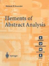 Cover: 9781852334246 | Elements of Abstract Analysis | Mícheál O'Searcoid | Taschenbuch | xii