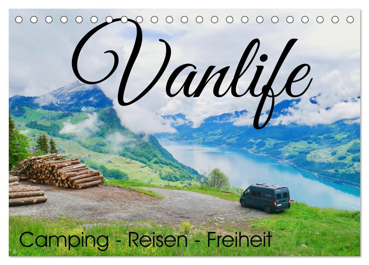 Cover: 9783675548091 | Vanlife; Camping - Freiheit - Reisen (Tischkalender 2024 DIN A5...