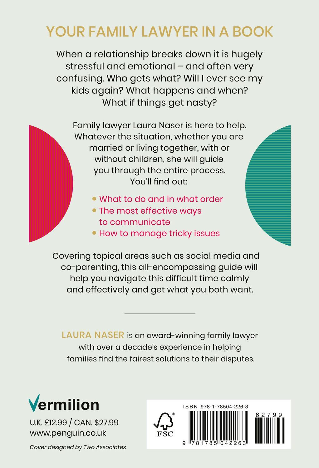 Rückseite: 9781785042263 | The Family Lawyer's Guide to Separation and Divorce | Laura Naser