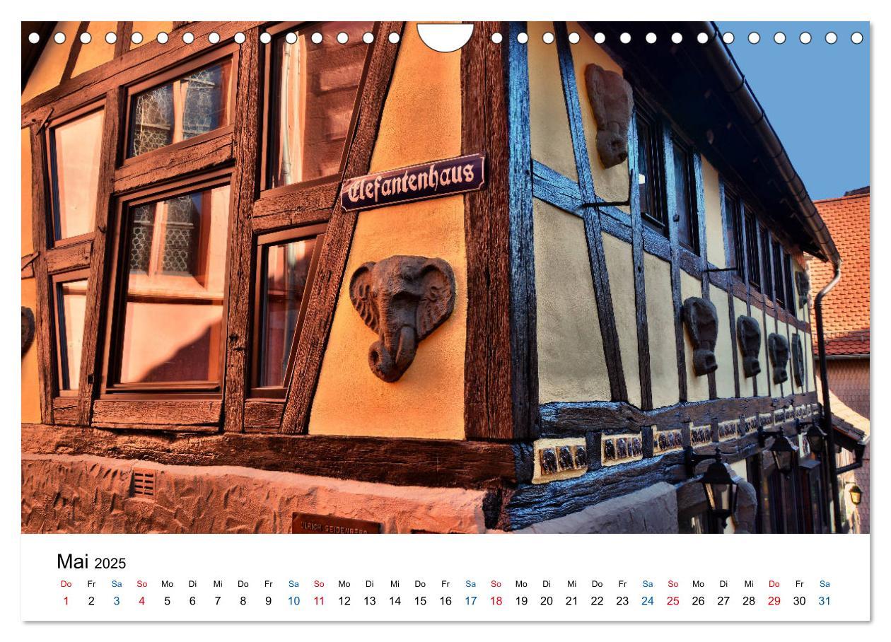 Bild: 9783435380084 | Michelstadt - Fachwerkromantik im Odenwald (Wandkalender 2025 DIN...