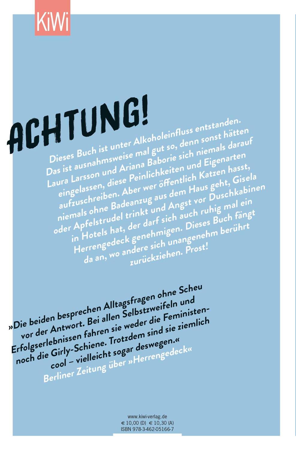 Rückseite: 9783462051667 | Herrengedeck | Geschichten, die wir nüchtern niemals erzählen würden