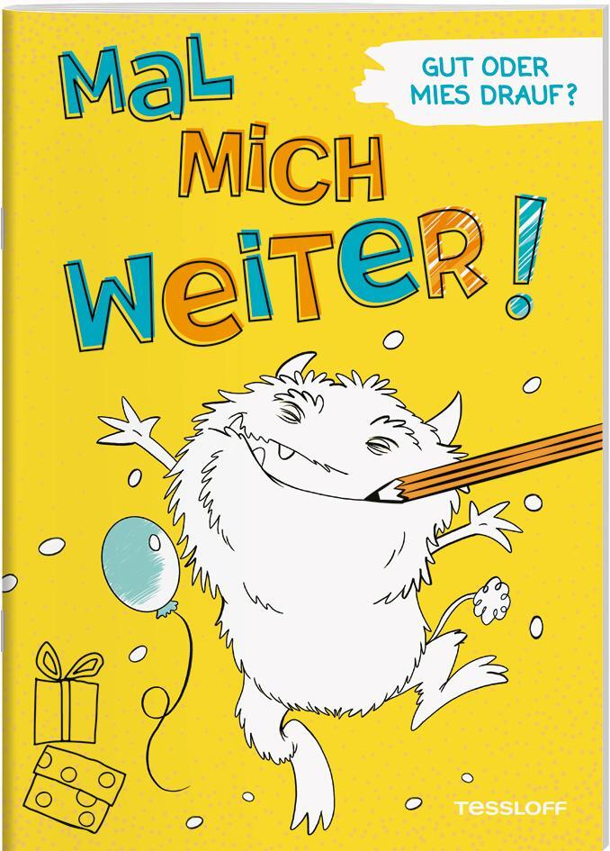 Cover: 9783788647018 | Mal mich weiter! Gut oder mies drauf? | Malen für Kinder ab 7 Jahren