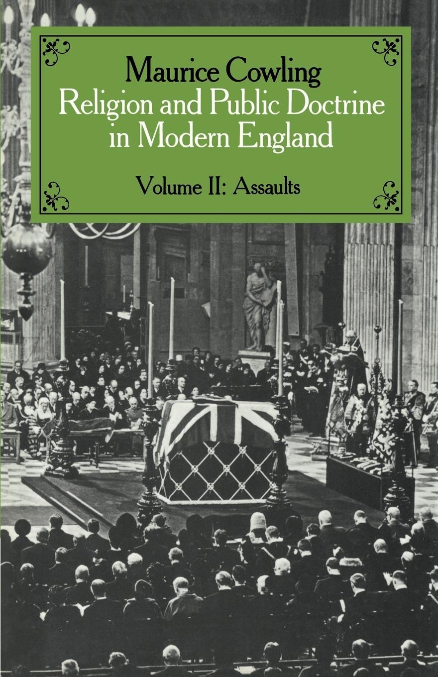 Cover: 9780521545174 | Religion and Public Doctrine in Modern England | Volume 2 | Cowling
