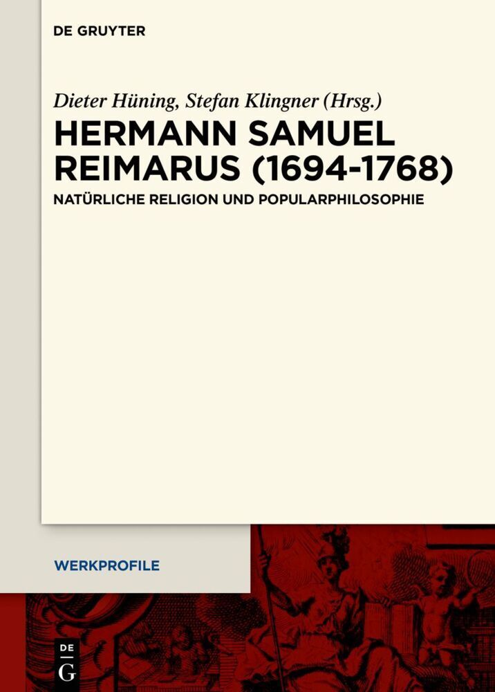 Cover: 9783110652130 | Hermann Samuel Reimarus (1694-1768) | Dieter Hüning (u. a.) | Buch