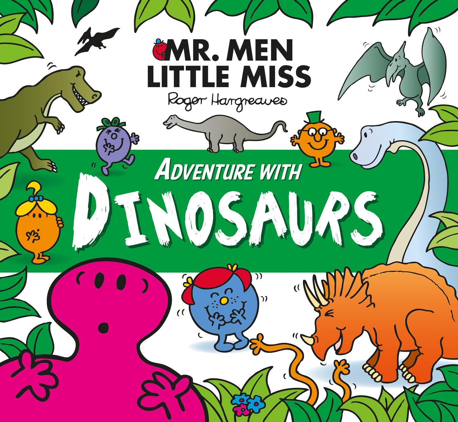 Cover: 9781405283038 | Mr. Men Little Miss Adventure with Dinosaurs | Adam Hargreaves | Buch
