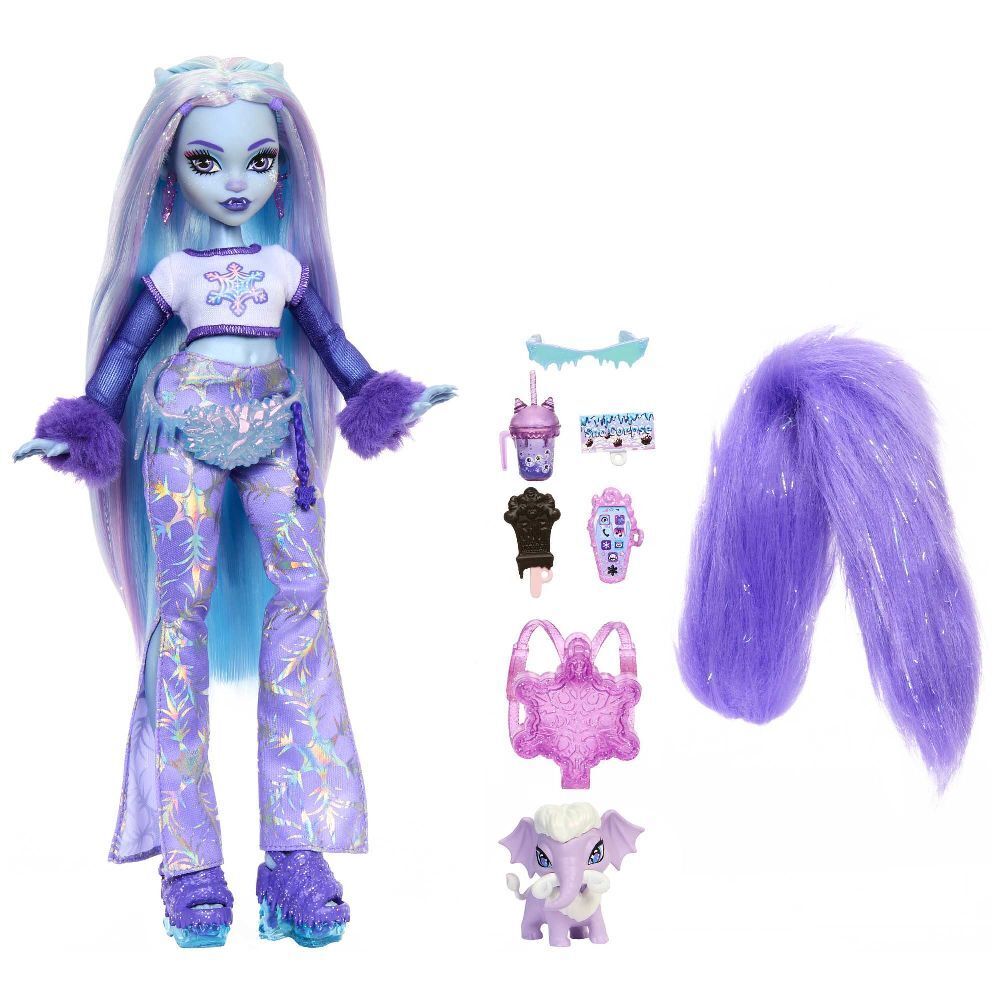 Bild: 194735139446 | Monster High Abbey Bominable Puppe | Stück | Blister | HNF64 | Mattel