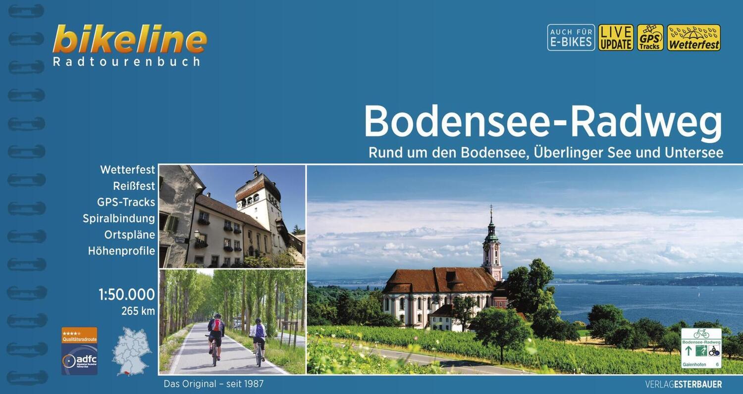Cover: 9783711101228 | Bodensee-Radweg | Esterbauer Verlag | Taschenbuch | Spiralbindung