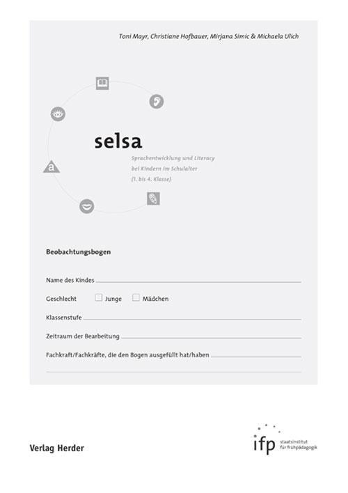 Cover: 9783451325717 | Selsa | Toni Mayr (u. a.) | Broschüre | Deutsch | 2012