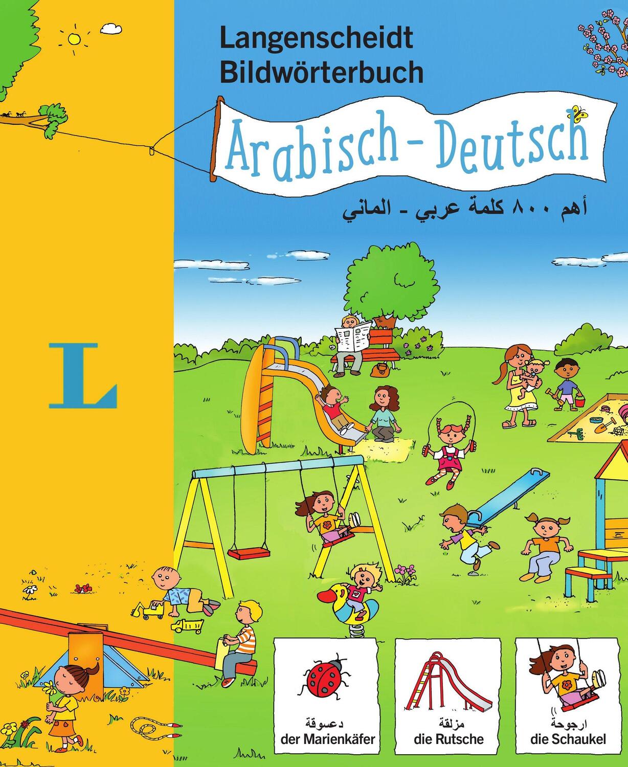 Cover: 9783125140769 | Langenscheidt Bildwörterbuch Arabisch - Deutsch - für Kinder ab 3...