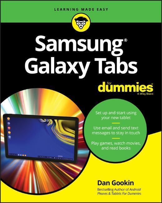 Cover: 9781119466604 | Samsung Galaxy Tabs For Dummies | Dan Gookin | Taschenbuch | Englisch