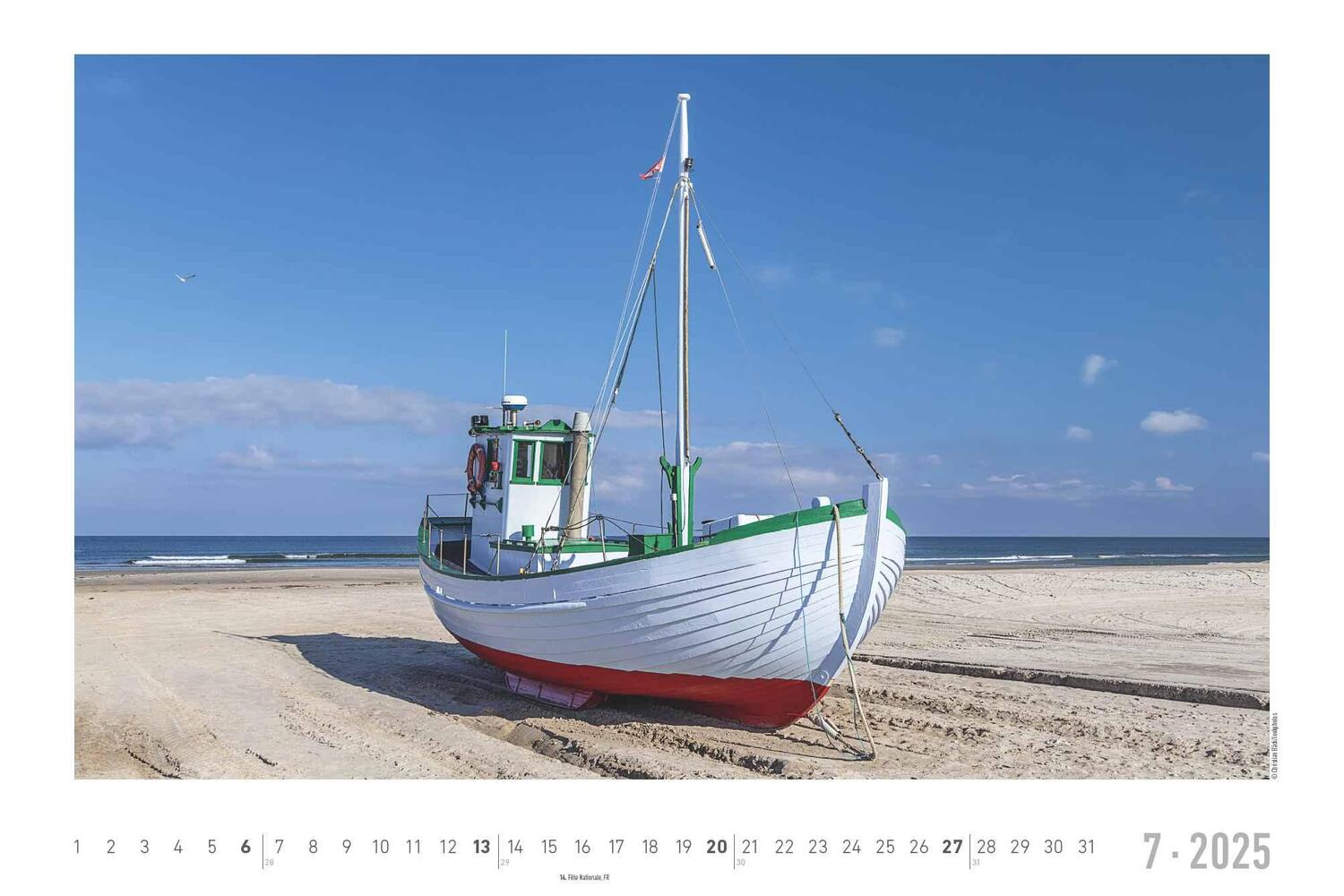 Bild: 4251732343392 | Seeblick 2025 - Bildkalender quer 49,5x33 cm - Sea View - die...