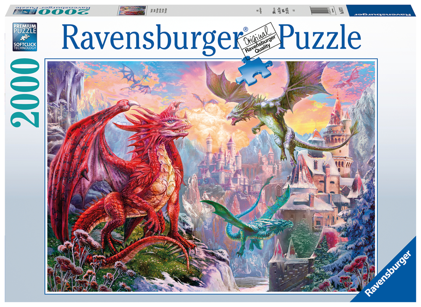 Cover: 4005556167173 | Ravensburger Puzzle 16717 - Drachenland - 2000 Teile Puzzle für...