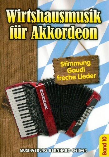 Cover: 4260307720865 | Wirtshausmusik 10 | Stimmung, Gaudi und freche Lieder | Buch