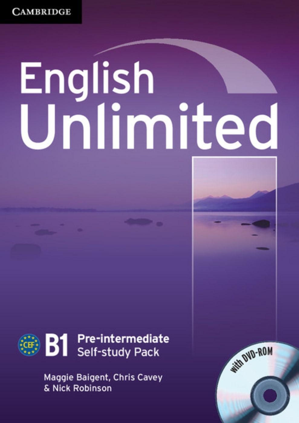Cover: 9783125399075 | English Unlimited B1 - Pre-Intermediate. Self-study Pack with DVD-ROM