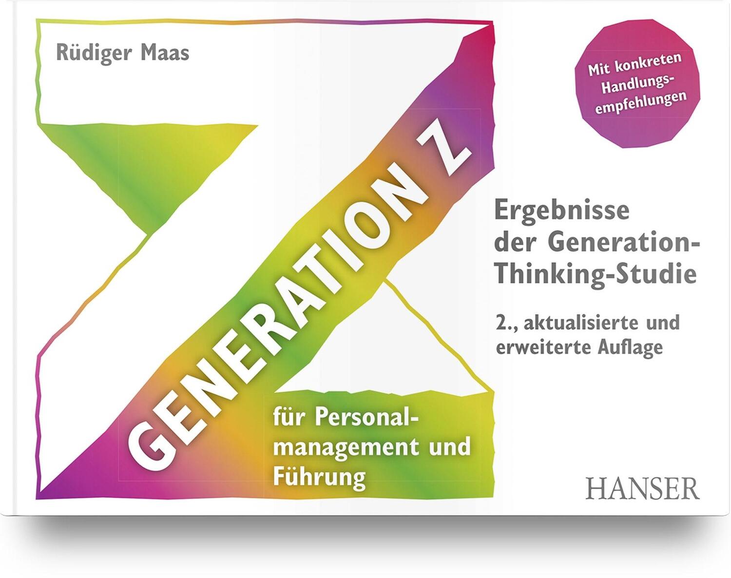 Cover: 9783446476738 | Generation Z für Personalmanagement und Führung | Rüdiger Maas | Buch