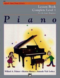 Cover: 9780882848174 | Alfred's Basic Piano Library Lesson 1 Complete | For The Late Beginner