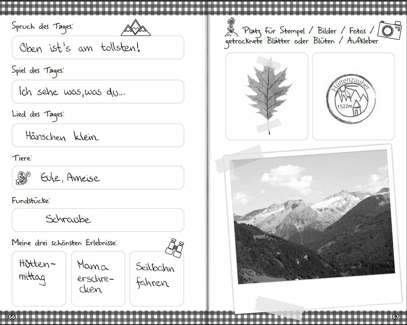 Bild: 9783903085923 | Mein Alpentagebuch - Für alle Wander-Erlebnisse in den Bergen | Wolter
