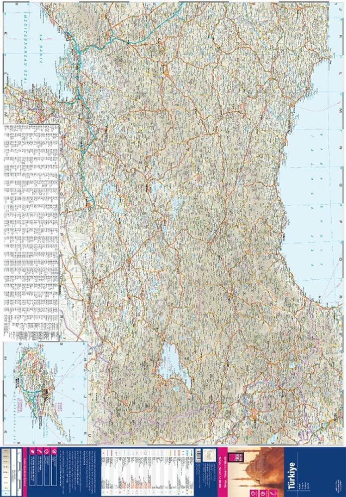 Bild: 9783831774166 | Reise Know-How Landkarte Türkei (1:1.100.000) | world mapping project