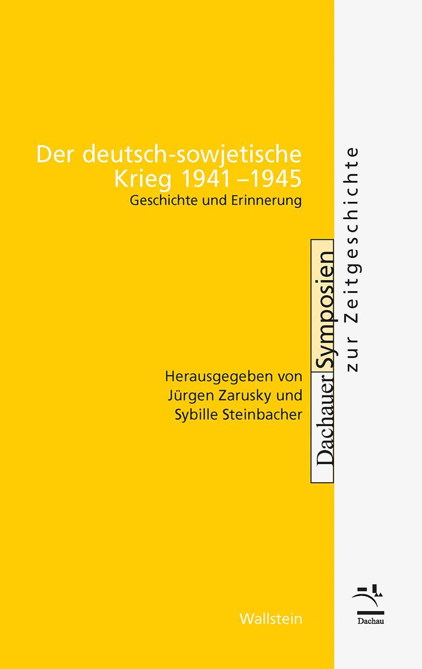 Cover: 9783835335646 | Der deutsch-sowjetische Krieg 1941-1945 | Geschichte und Erinnerung