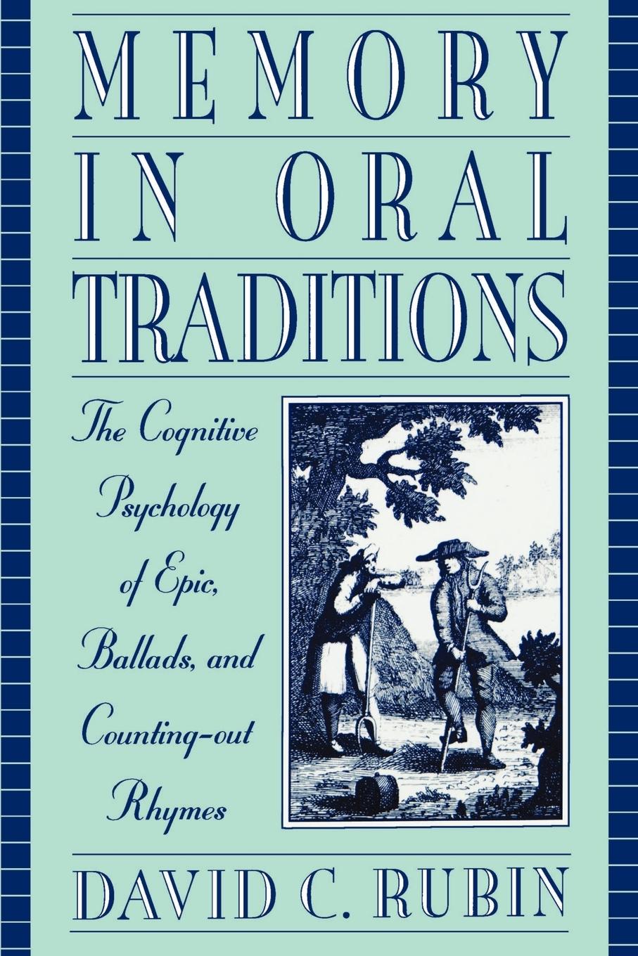 Cover: 9780195120325 | Memory in Oral Traditions | David C. Rubin | Taschenbuch | Englisch