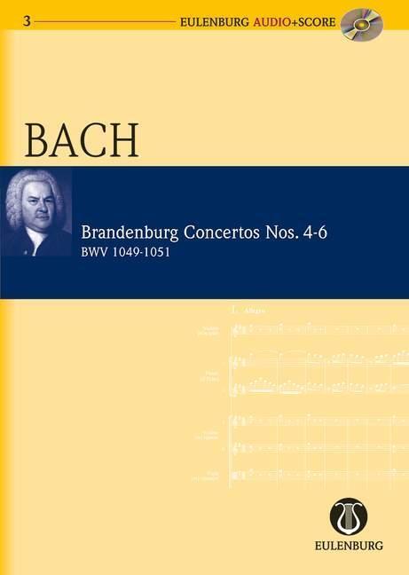 Cover: 9783795765033 | Brandenburg Concertos Nos. 4-6 BWV 1049-1051 | Johann Sebastian Bach