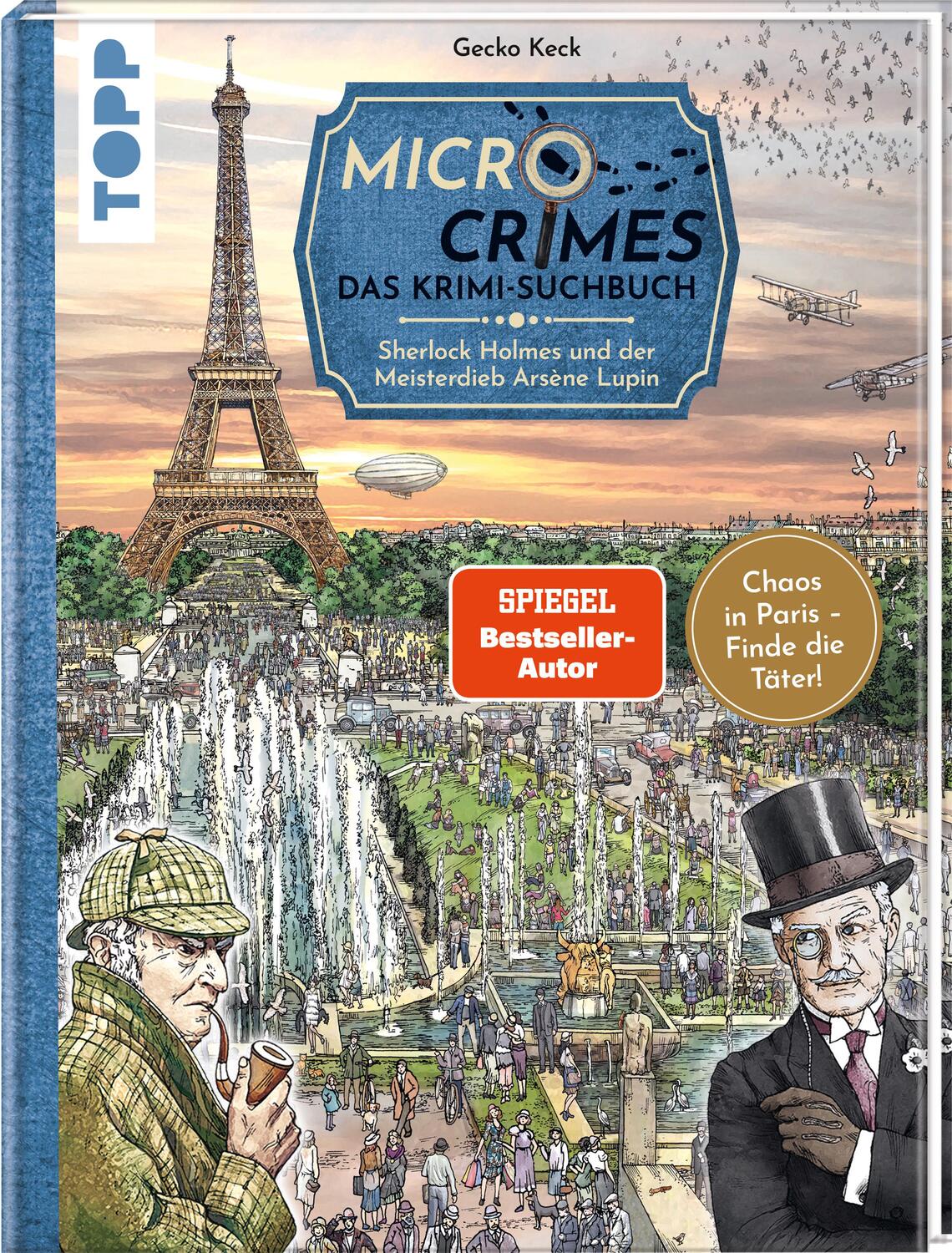 Cover: 9783772480942 | Micro Crimes. Das Krimi-Suchbuch. Sherlock Holmes und der...