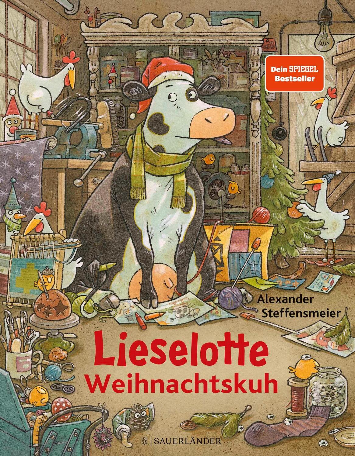 Cover: 9783737358576 | Lieselotte Weihnachtskuh | Alexander Steffensmeier | Buch | 32 S.