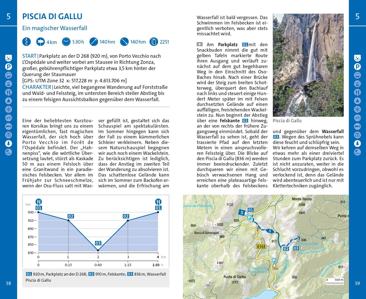 Bild: 9783259037454 | Korsika Wanderführer | Mit 80 Touren und Outdoor App | Peter Mertz