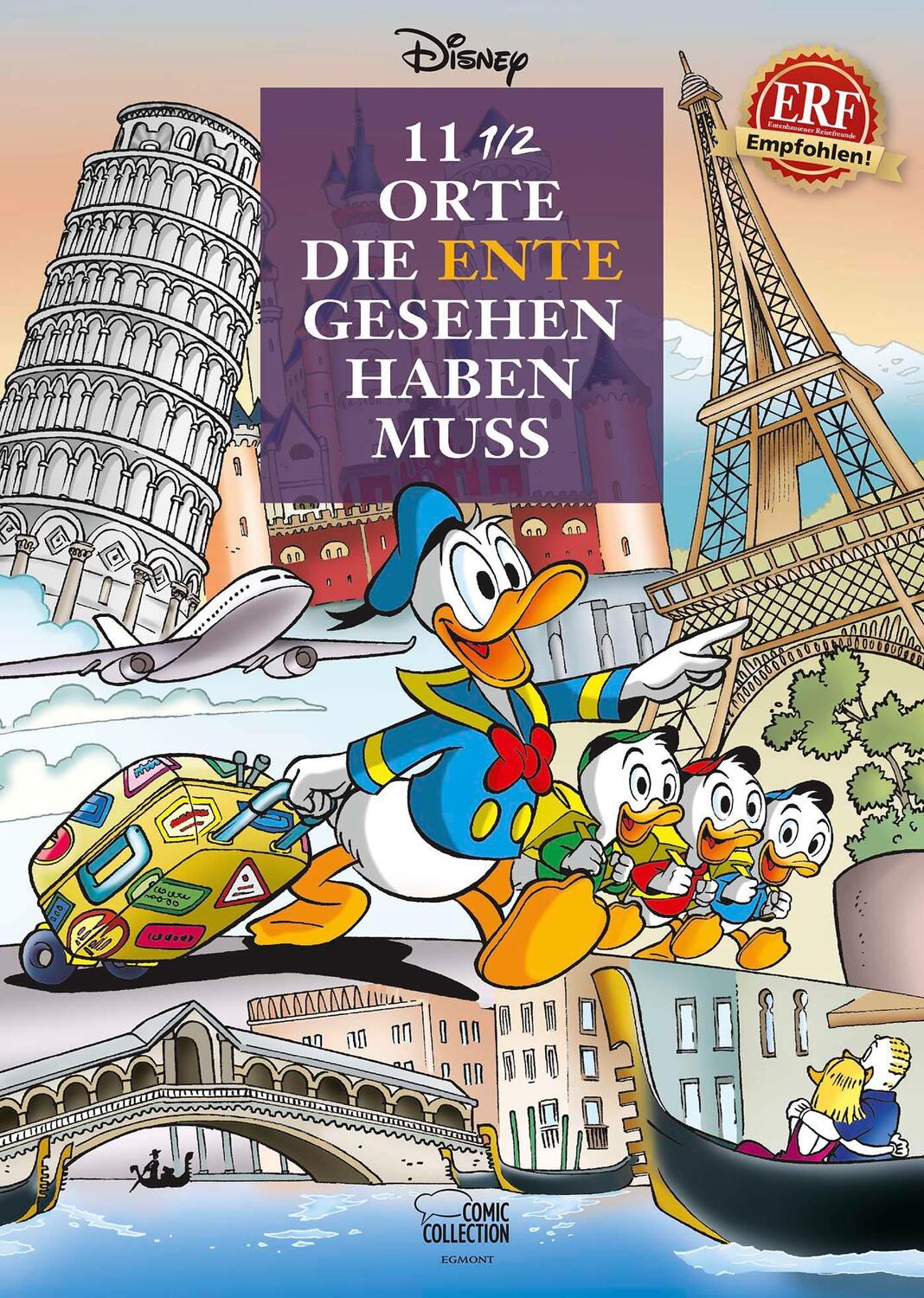 Cover: 9783770439041 | 11 1/2 Orte, die Ente gesehen haben muss | Walt Disney (u. a.) | Buch