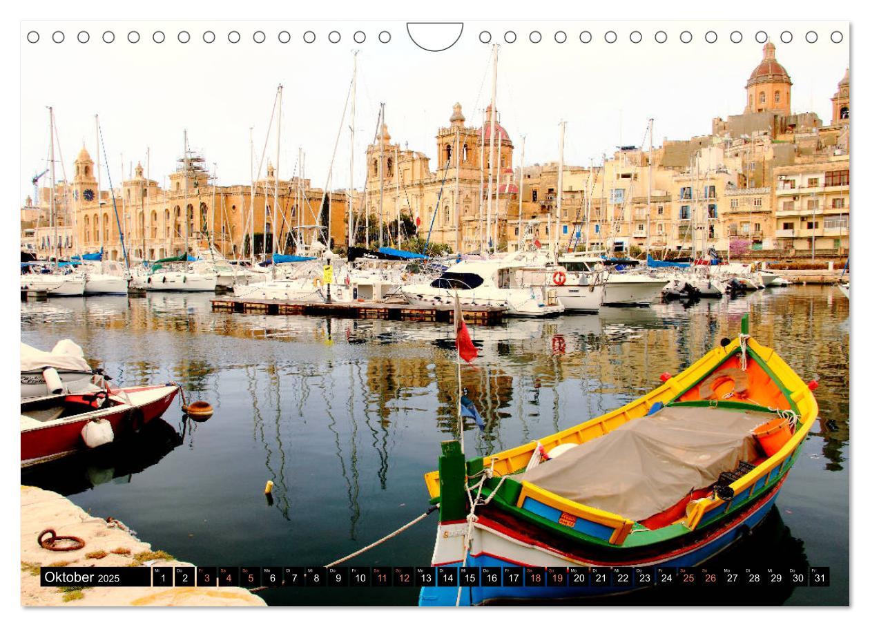 Bild: 9783435618910 | Malta - Juwel im Mittelmeer (Wandkalender 2025 DIN A4 quer),...