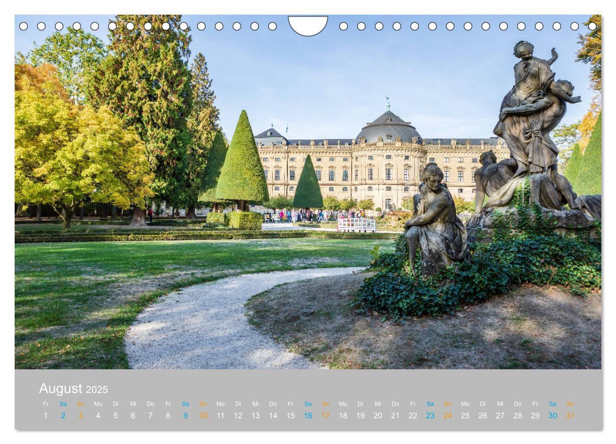 Bild: 9783435225637 | Würzburg - Stadt der Kirchen (Wandkalender 2025 DIN A4 quer),...