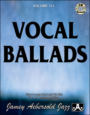 Cover: 635621001138 | Aebersold Vol. 113: Ballads For All Singers | Buch + Online-Audio