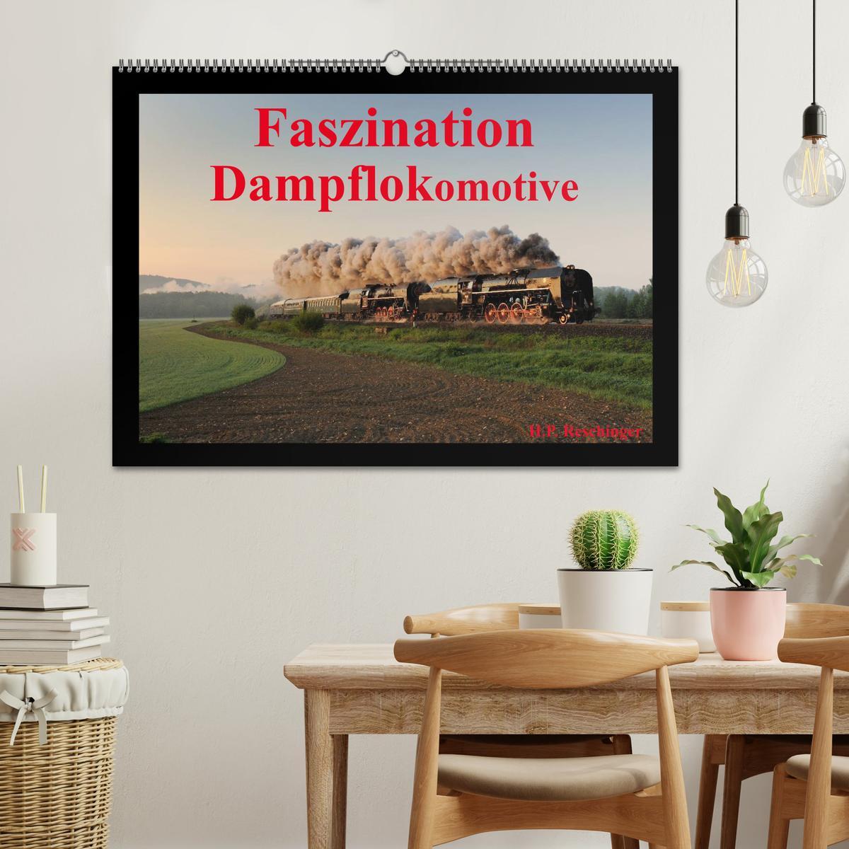 Bild: 9783435638208 | Faszination Dampflokomotive (Wandkalender 2025 DIN A2 quer),...