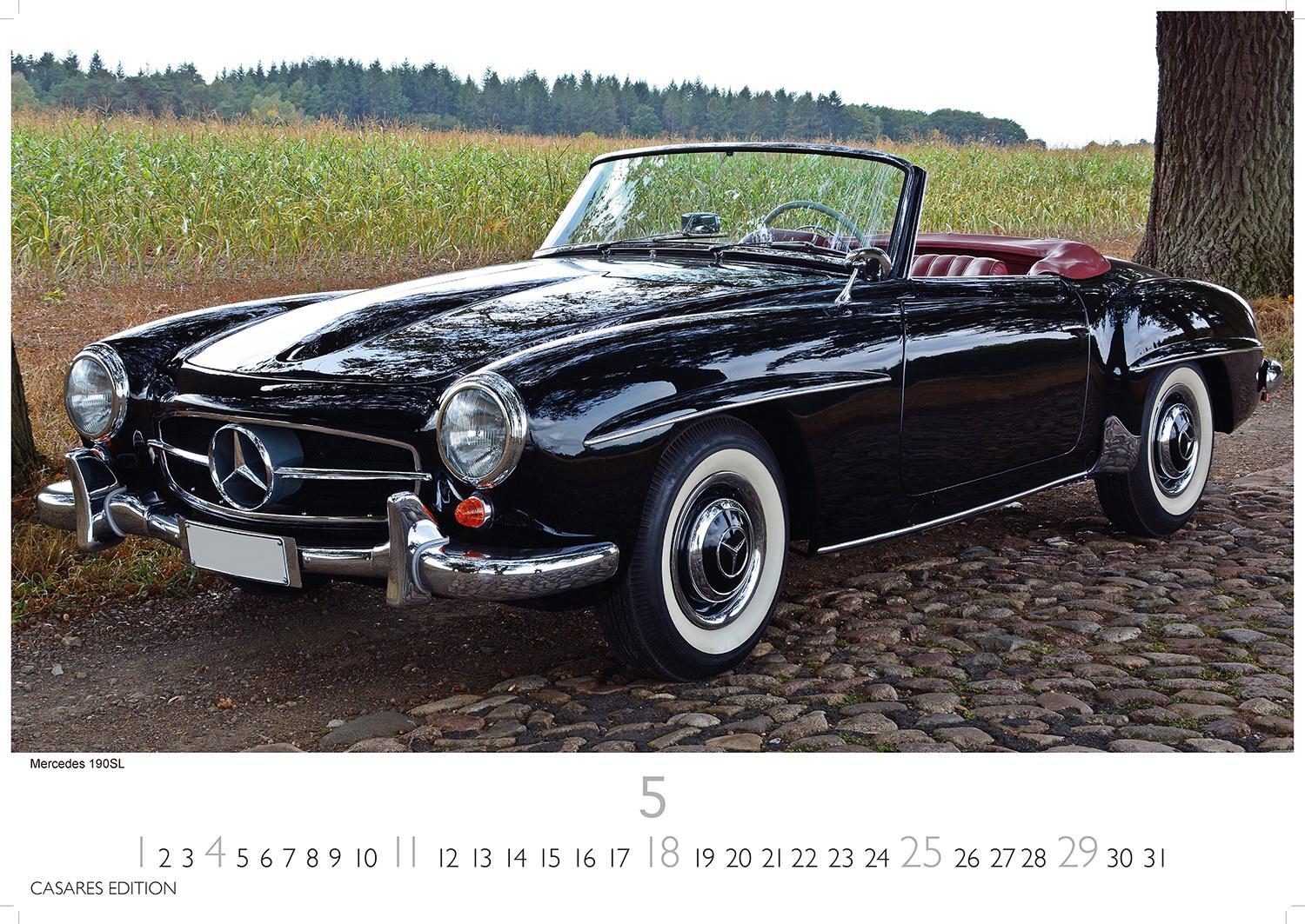 Bild: 9781835241011 | Mercedes Classic Cars 2025 S 24x35cm | Kalender | 14 S. | Deutsch