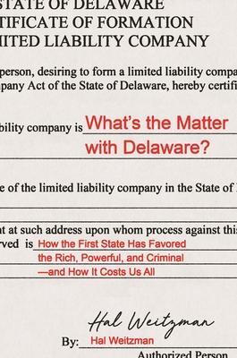 Cover: 9780691180007 | What's the Matter with Delaware? | Hal Weitzman | Buch | Gebunden