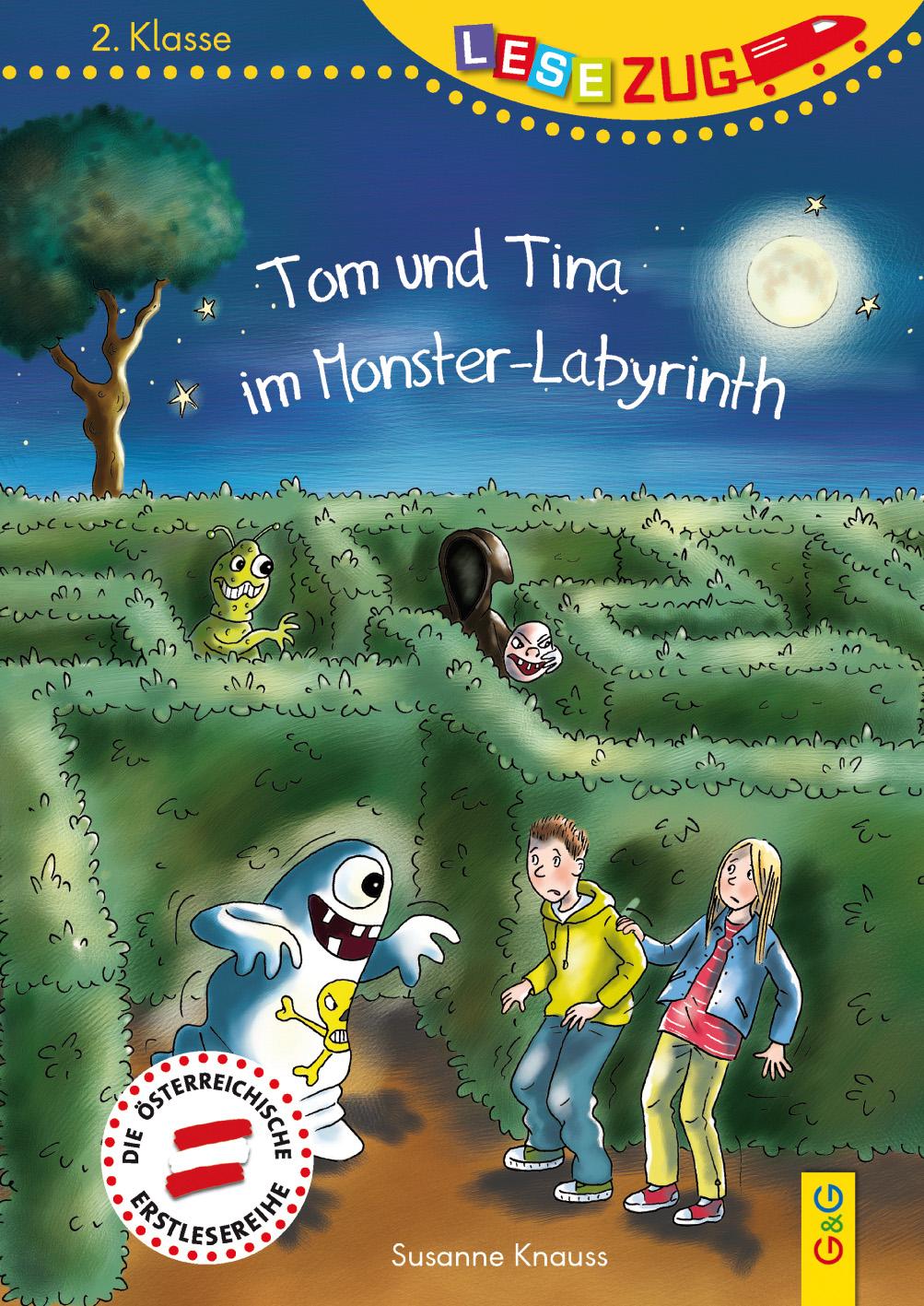 Cover: 9783707420036 | LESEZUG/2. Klasse: Tom und Tina im Monster-Labyrinth | Susanne Knauss