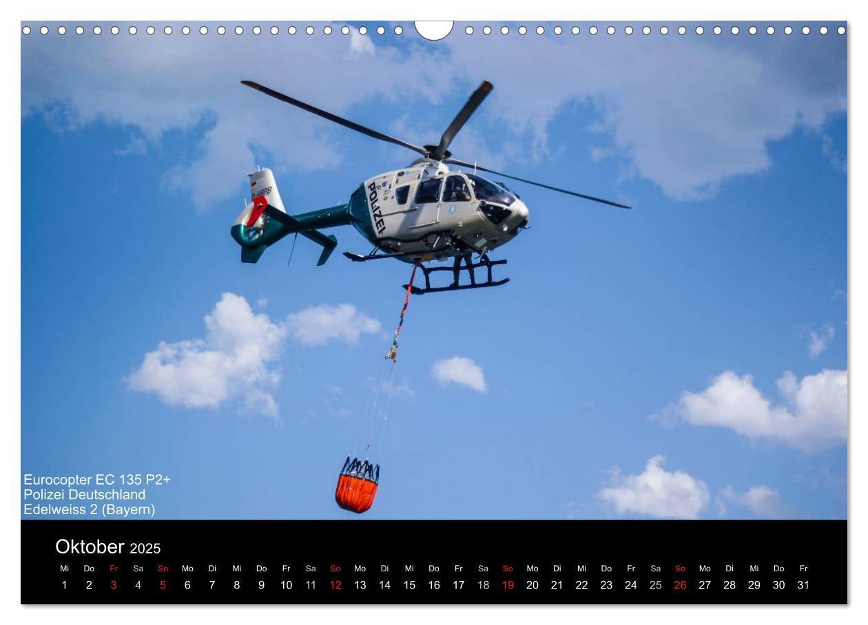 Bild: 9783435785964 | Hubschrauber im Einsatz (Wandkalender 2025 DIN A3 quer), CALVENDO...