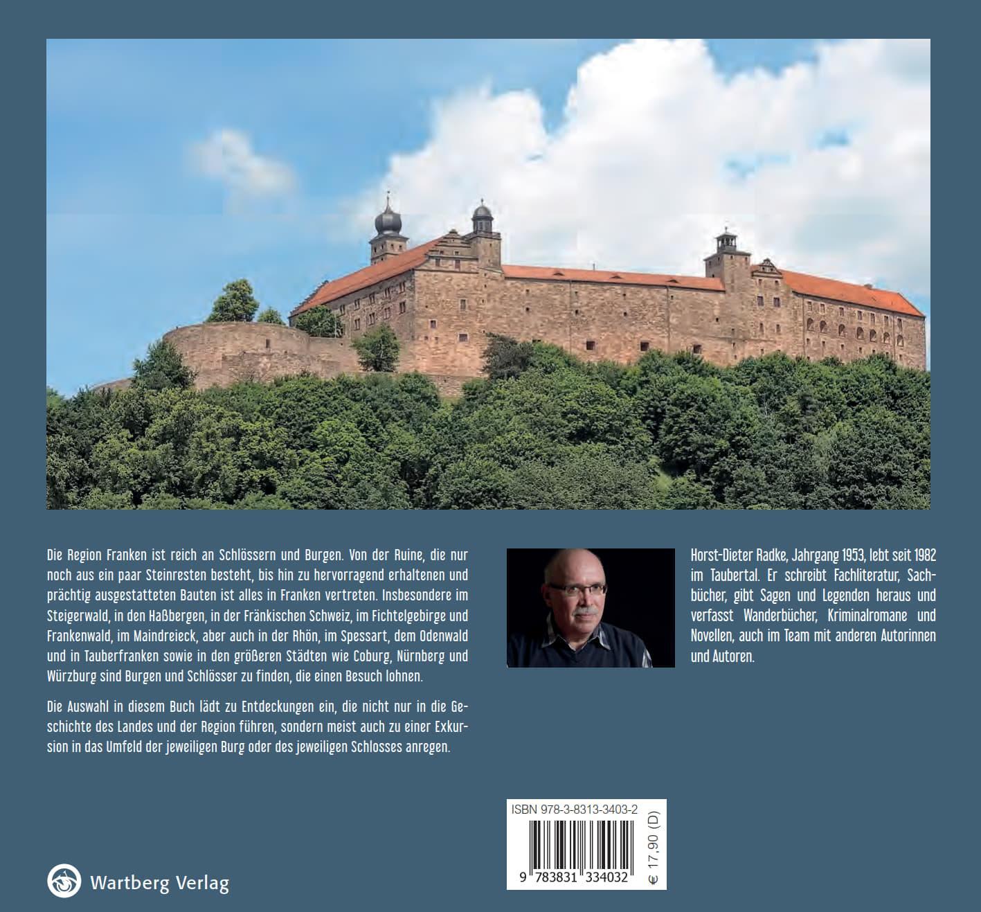 Rückseite: 9783831334032 | Franken - Schlösser und Burgen | Horst-Dieter Radke | Buch | 72 S.