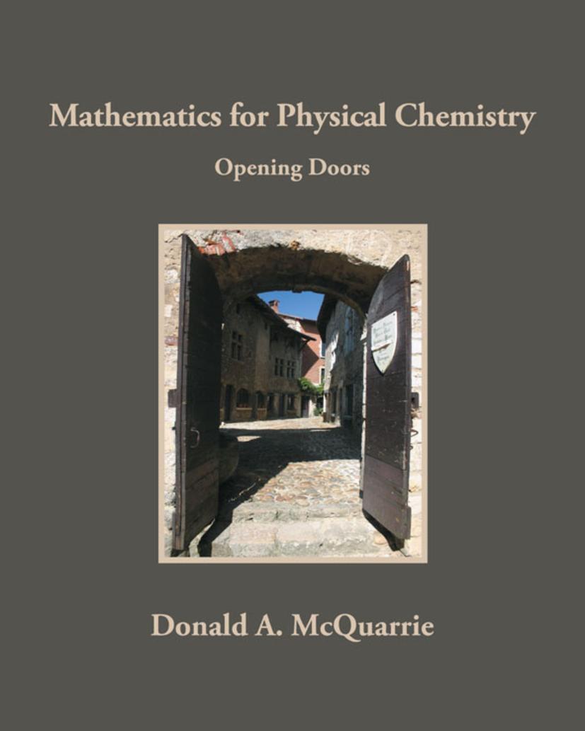 Cover: 9781891389566 | Mathematics for Physical Chemistry: Opening Doors | Opening Doors