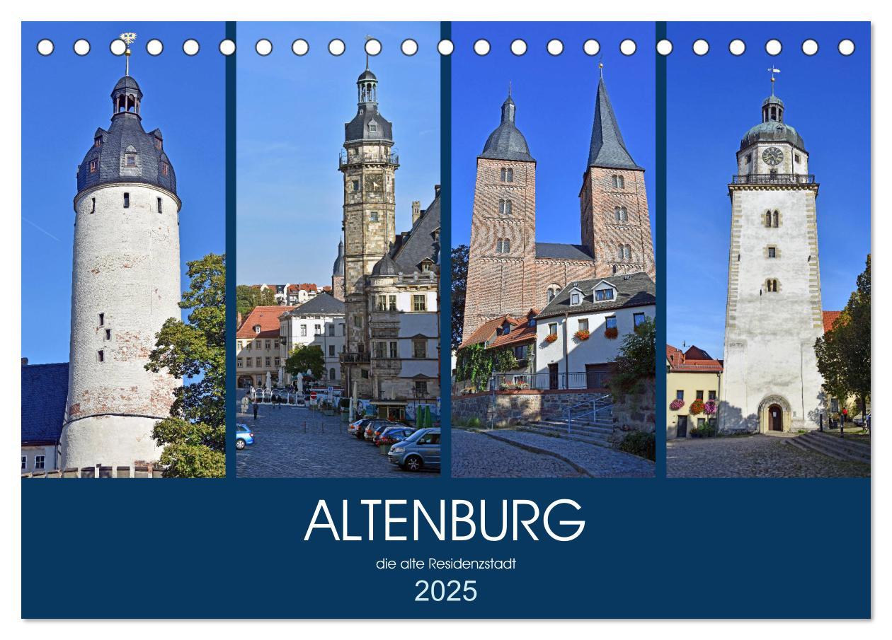 Cover: 9783435155989 | ALTENBURG, die alte Residenzstadt (Tischkalender 2025 DIN A5 quer),...