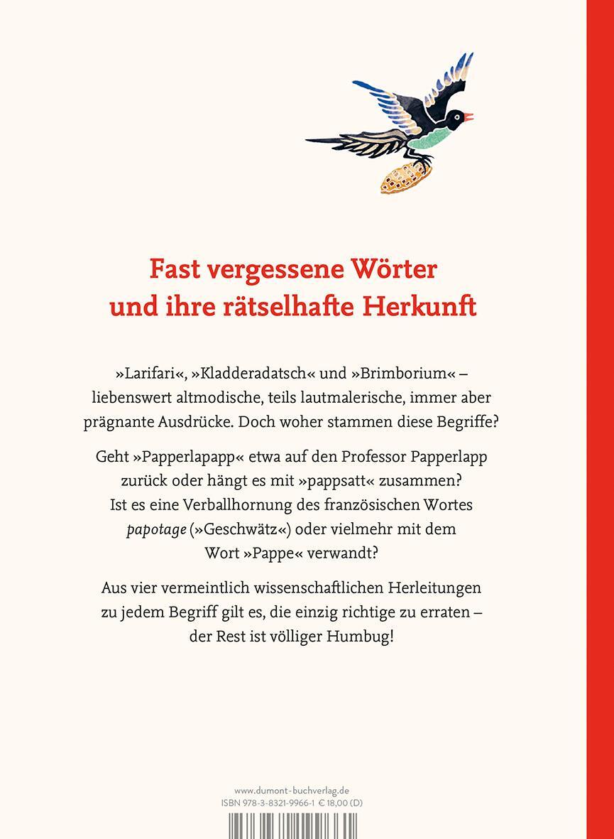 Rückseite: 9783832199661 | Der geheime Ursprung der Wörter | Irmela Schautz (u. a.) | Buch | 2020