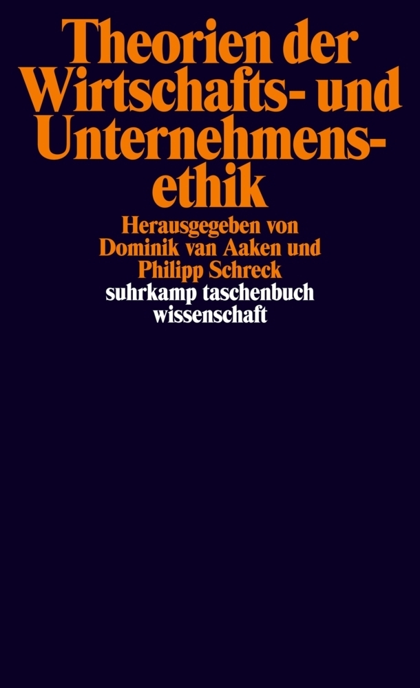 Cover: 9783518297643 | Theorien der Wirtschafts- und Unternehmensethik | Taschenbuch | 414 S.